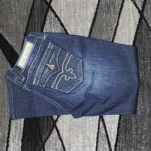 ROCK REVIVAL JESSICA EASY FIT SHORT SKINNY DENIM JEAN